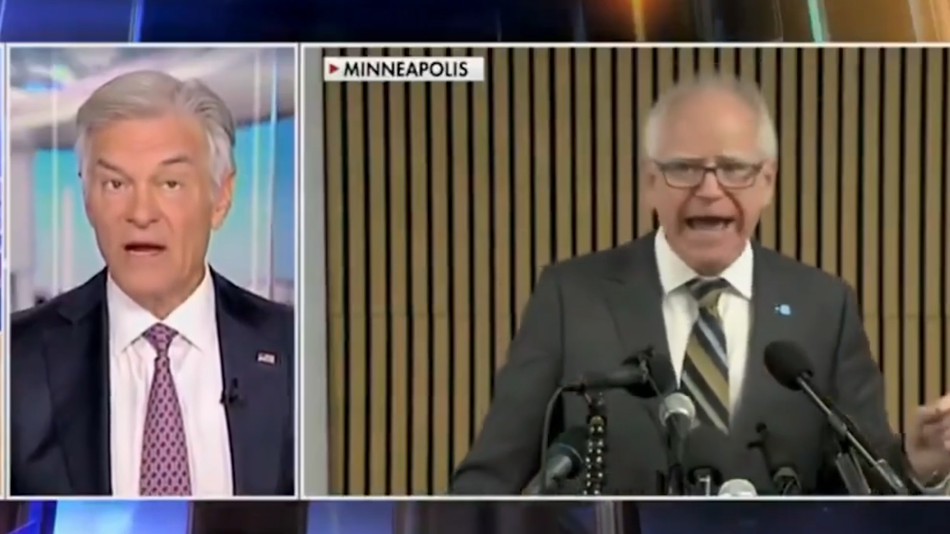 Dr. Oz Vows to Give Tim Walz a Thorough and Invasive Exam